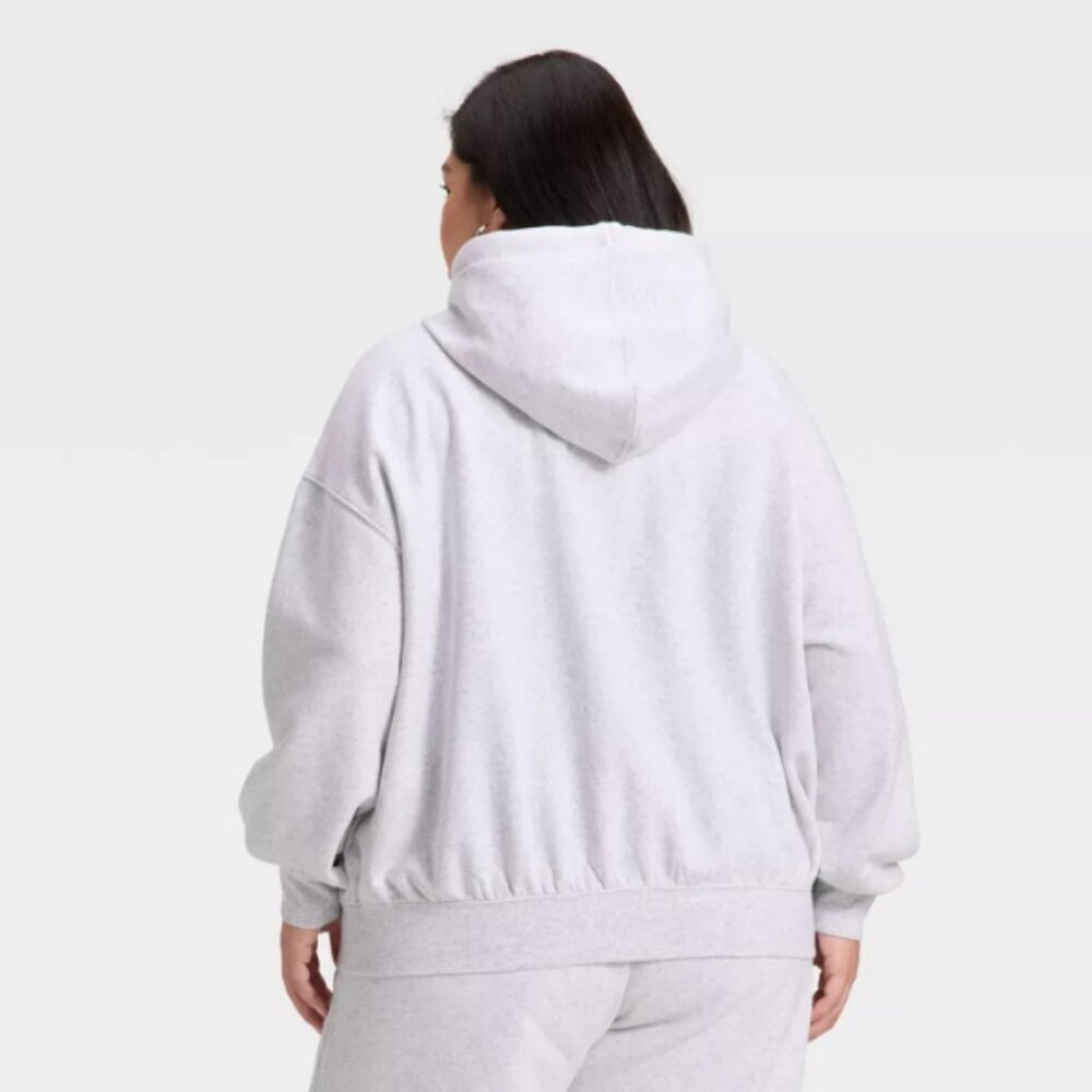 Unisex Universal Thread Zip Up Hoodie Jacket Cotton Full Zipper Hooded Size 4X - Picture 3 of 3